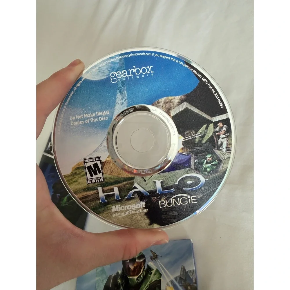Halo Combat Evolved PC Game 2003 Big Box Bungie Gearbox Microsoft Complete